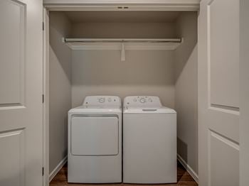 Washer & dryer included